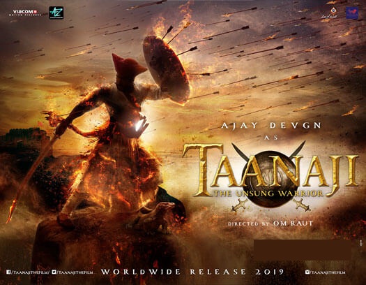 معرفی فیلم هندی Taanaji – The Unsung Warrior اثر جدید آجای دیوگان